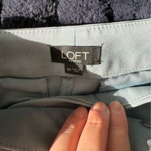 Loft petite ankle skinny dress pant